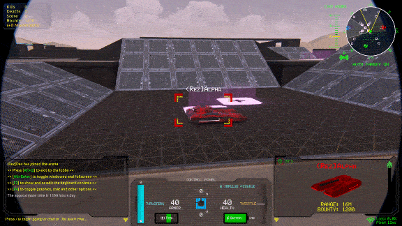 Flat ground vs ramp impact of impulse missile