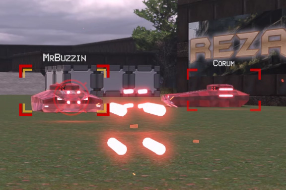 Focused fire of two enemies